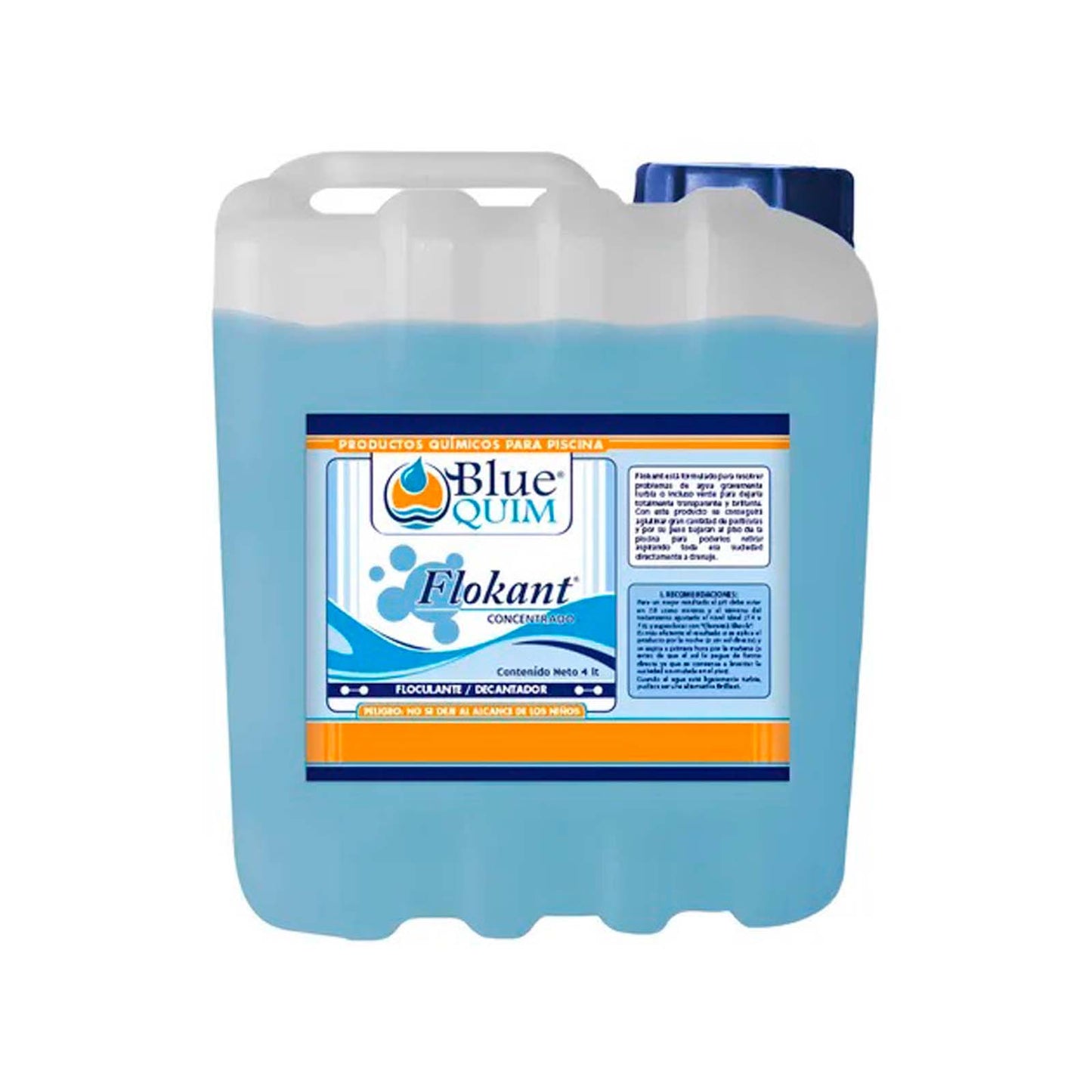 FLOCULANTE BLUE QUIM 4 LITROS