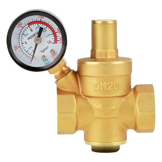 VALVULA REGULADORA DE PRESION 3/4" C/MANOMENTRO