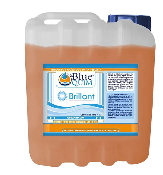 ABRILLANTADOR BLUE QUIM 4 LITROS