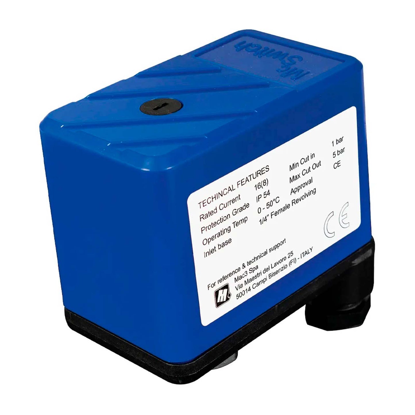 INTERRUPTOR DE PRESION IUSA 40/60PSI MACHO