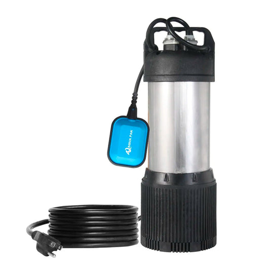 BOMBA SUMERGIBLE AQUAPAK 1HP 127V C/FLOTADOR