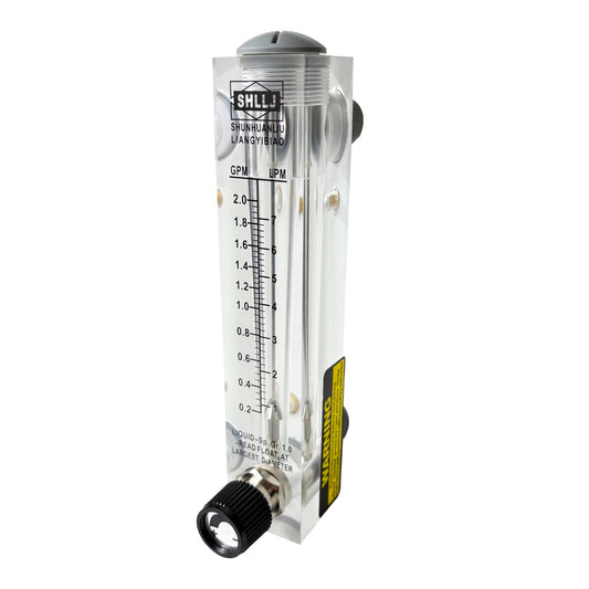 ROTAMETRO 0.2-2 GPM CON REGULADOR