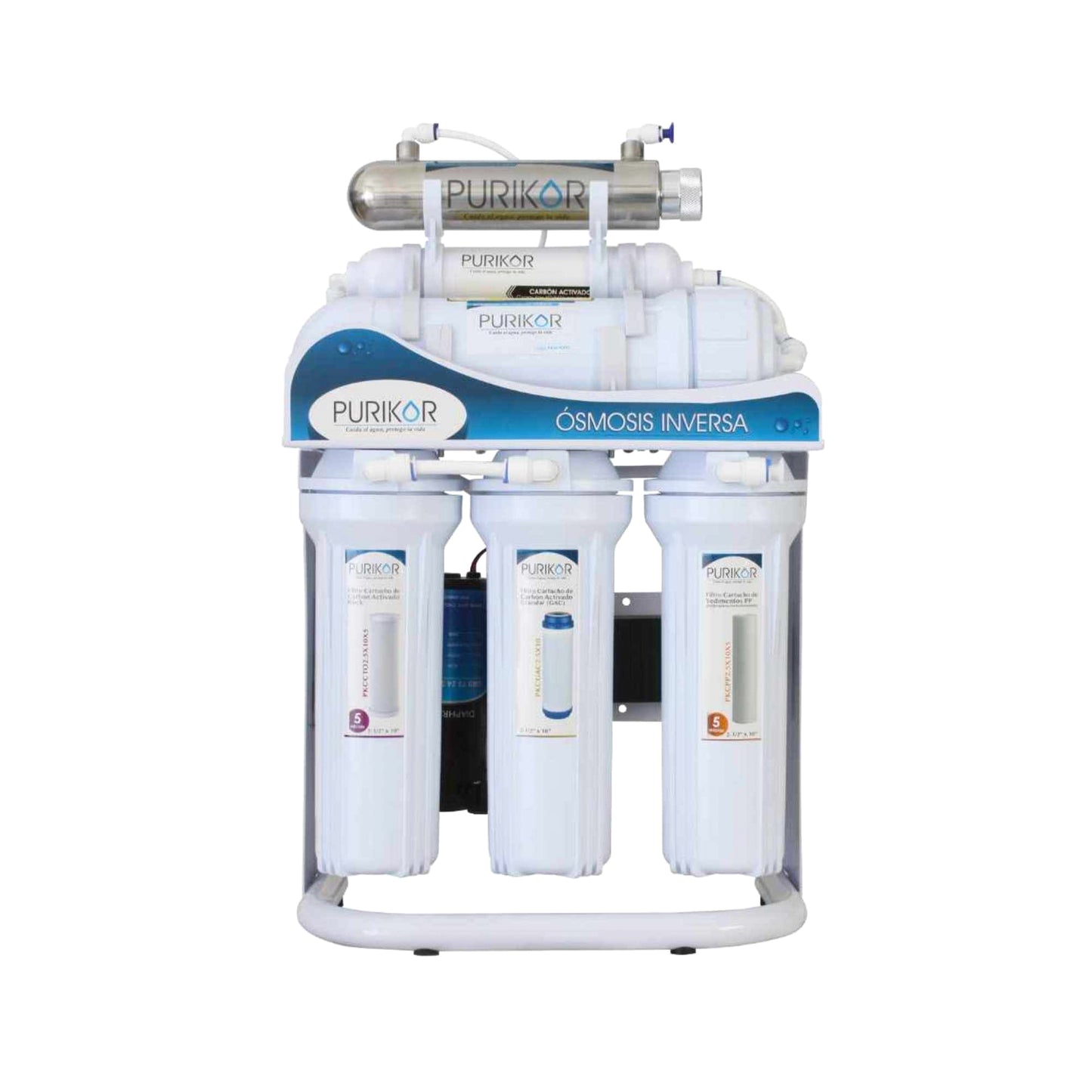 PURIFICADOR C/OSMOSIS INVERSA PURIKOR 6 ESTAPAS 400 GPD