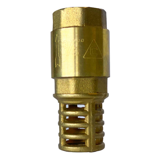 VALVULA PICHANCHA  3/4" BRONCE