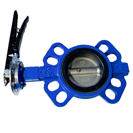 VALVULA MARIPOSA 3" ACERO INOXIDABLE