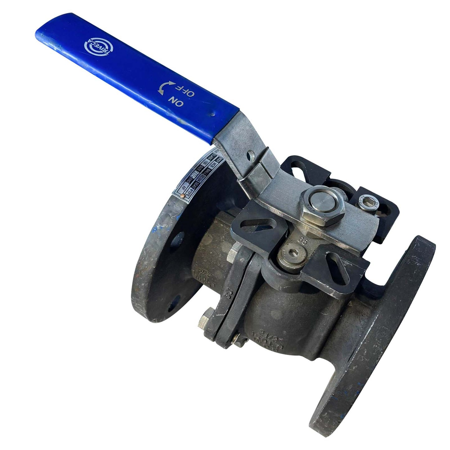 VALVULA TRIBECA BRIDADA ACERO AL CARBON 2.5" 150PSI