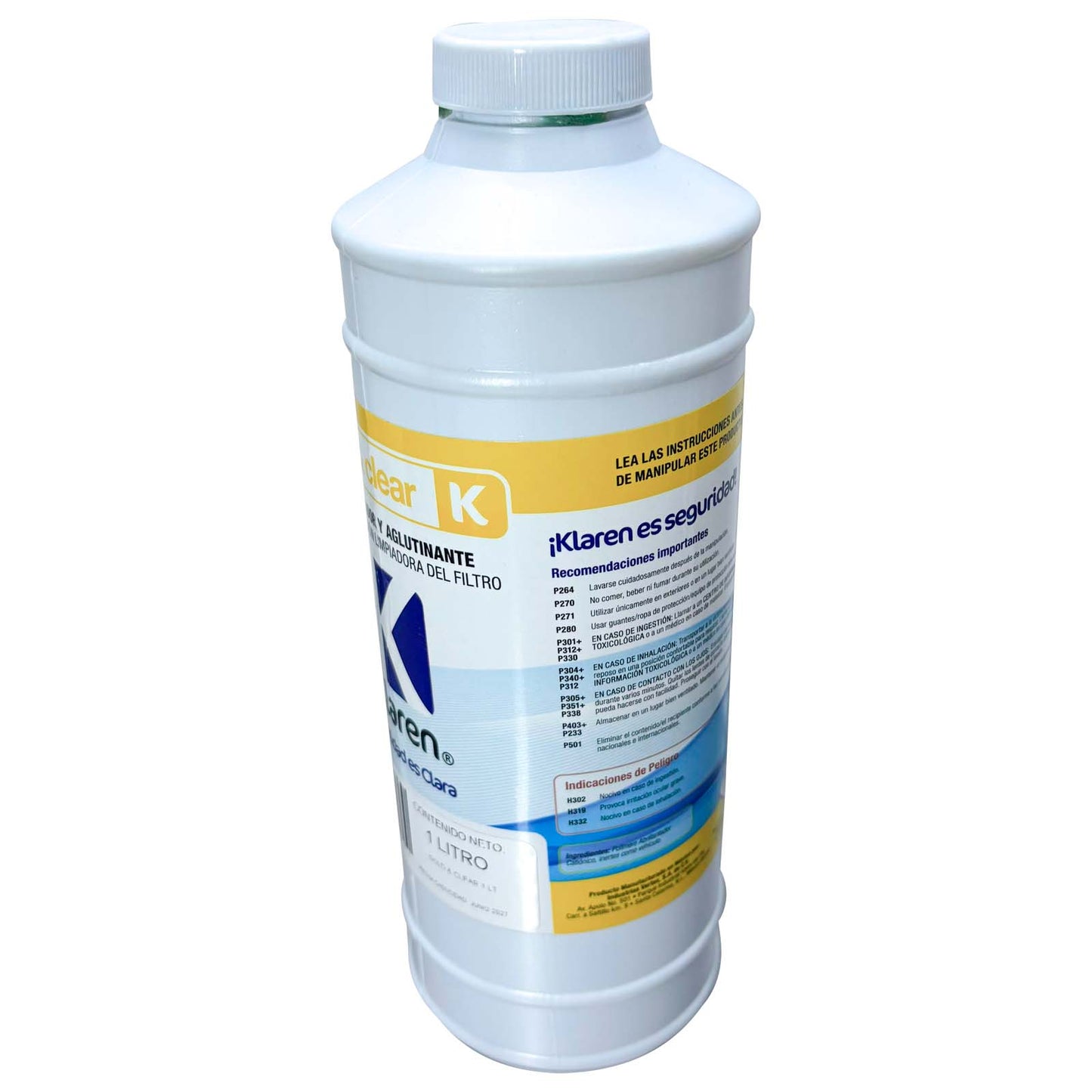 CLARIFICADOR GOLD AND CLEAR KLAREN 1 LITRO