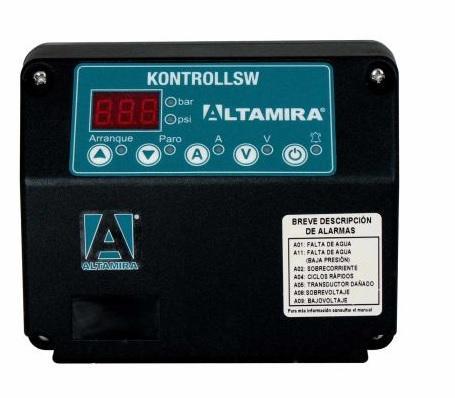 INTERRUPTOR DE PRESION DIGITAL ALTAMIRA 10A 116PSI 230V 3F