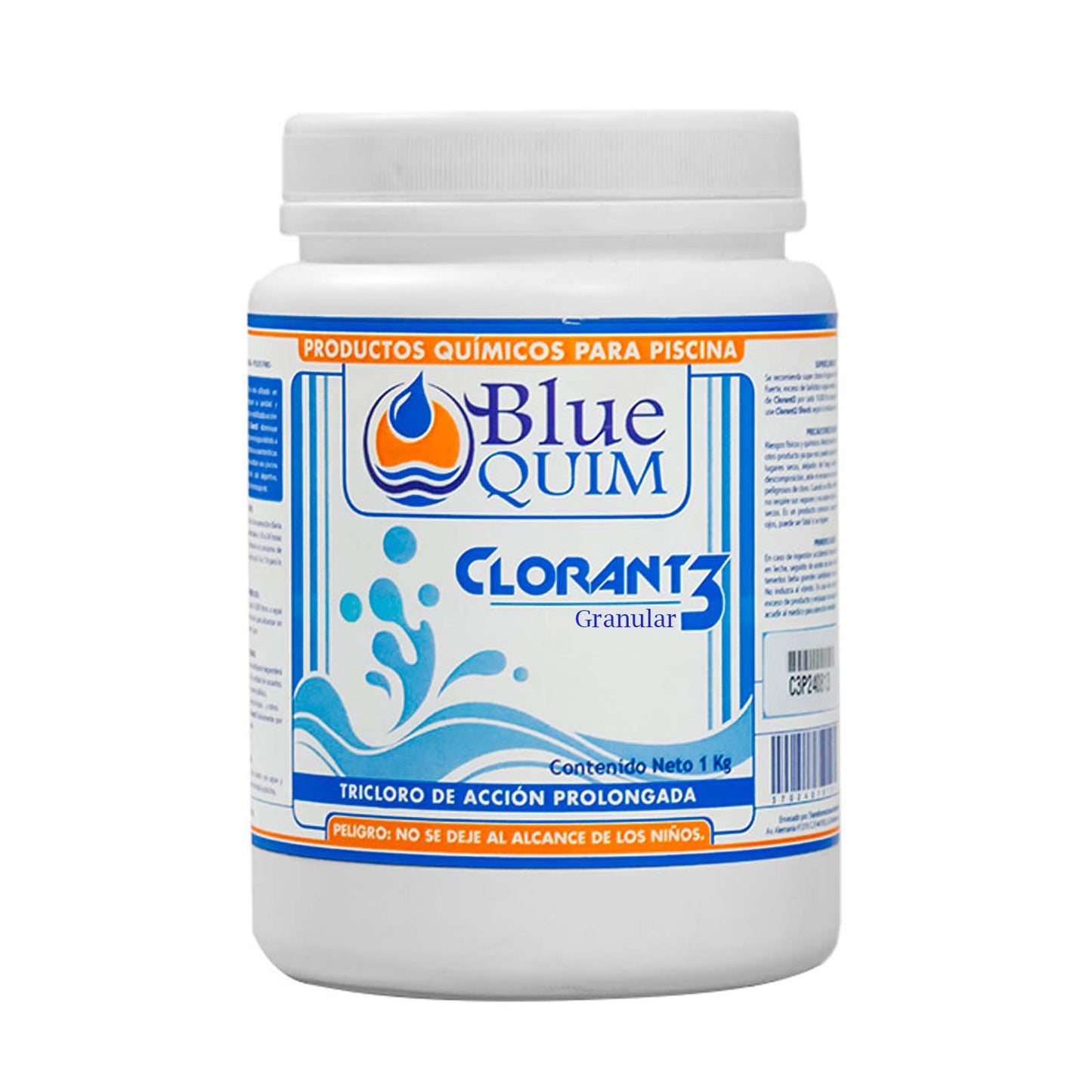 TRICLORO GRANULAR BLUE QUIM 1 KILOS