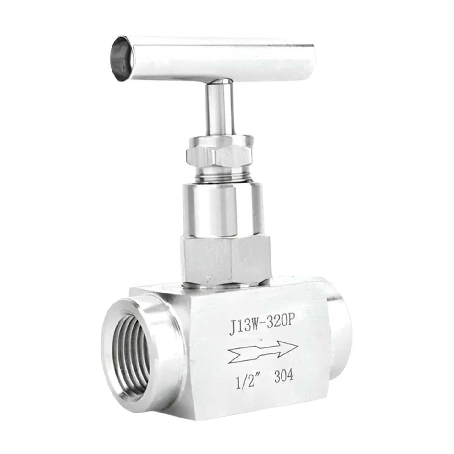 VALVULA AGUJA HYDRA 1/2" ACERO INOX