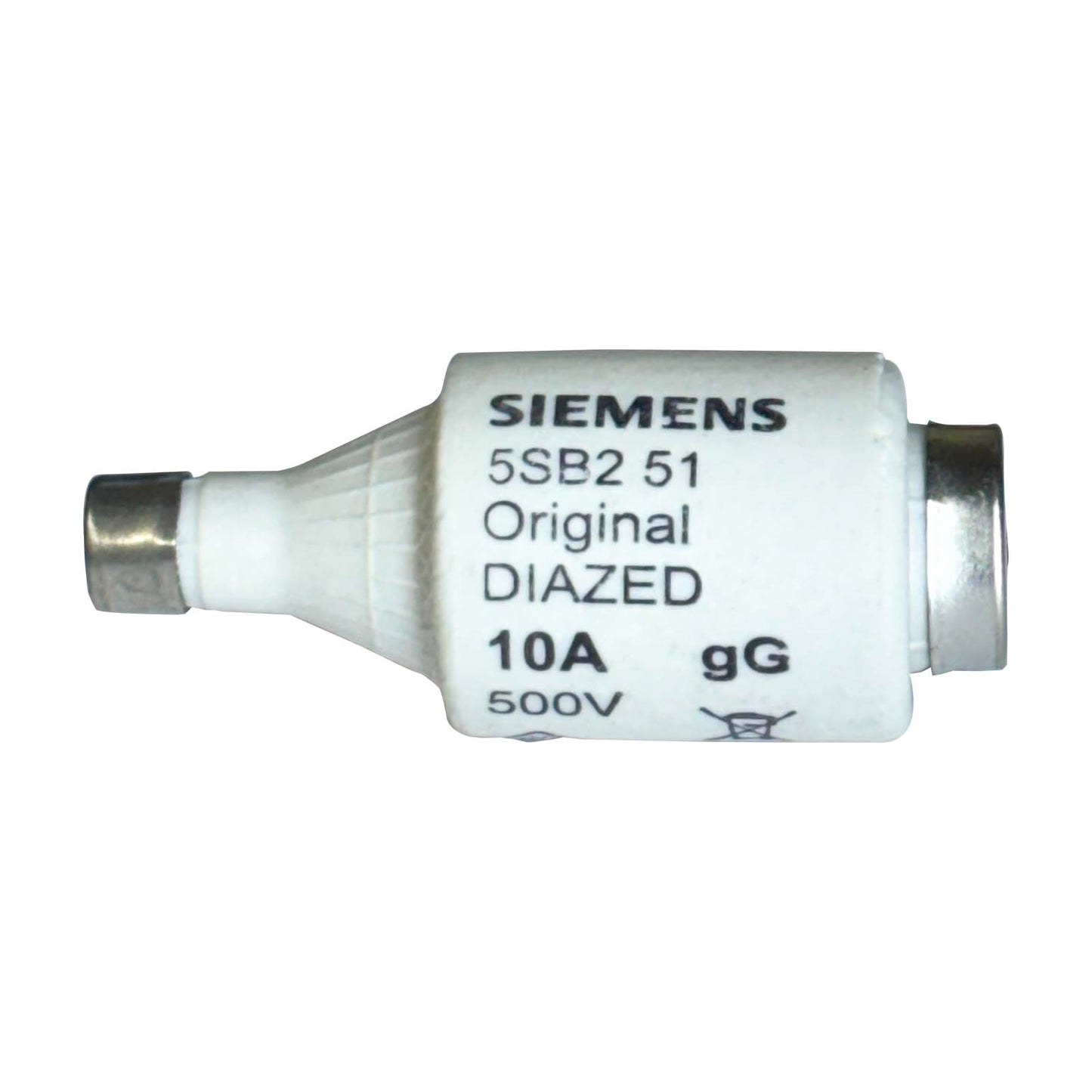 FUSIBLE SIEMENS 10A 500V PAQUETE 5 PIEZAS