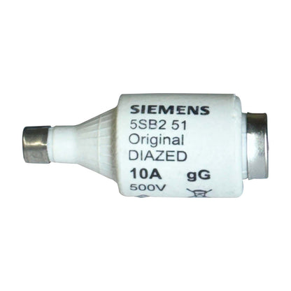 FUSIBLE SIEMENS 10A 500V PAQUETE 5 PIEZAS