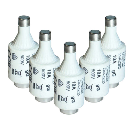 FUSIBLE SIEMENS 10A 500V PAQUETE 5 PIEZAS