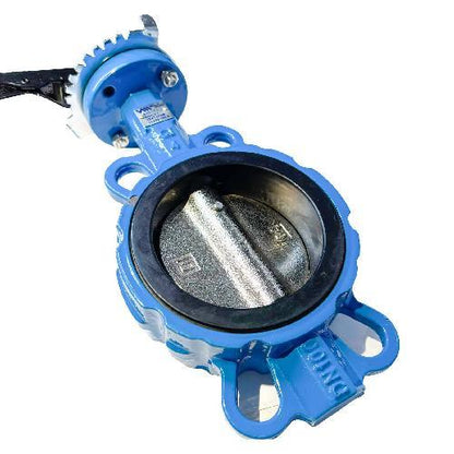 VALVULA MARIPOSA 6" COMPUERTA AC. INOX HIERRO DUCTIL