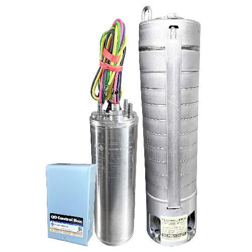 BOMBA SUMERGIBLE ALTAMIRA, MOTOR Y CAJA FRANKLIN 3HP 220V 1F DESC 2" 3LPS