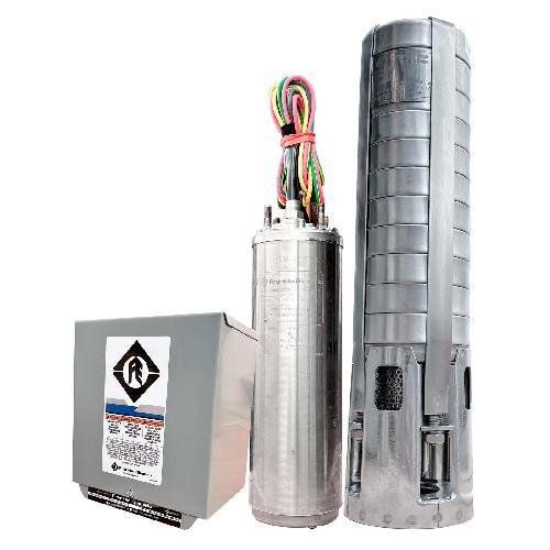 BOMBA SUMERGIBLE BARNES, MOTOR Y CAJA FRANKLIN 3HP 220V 1F DESC 2" 75GPM