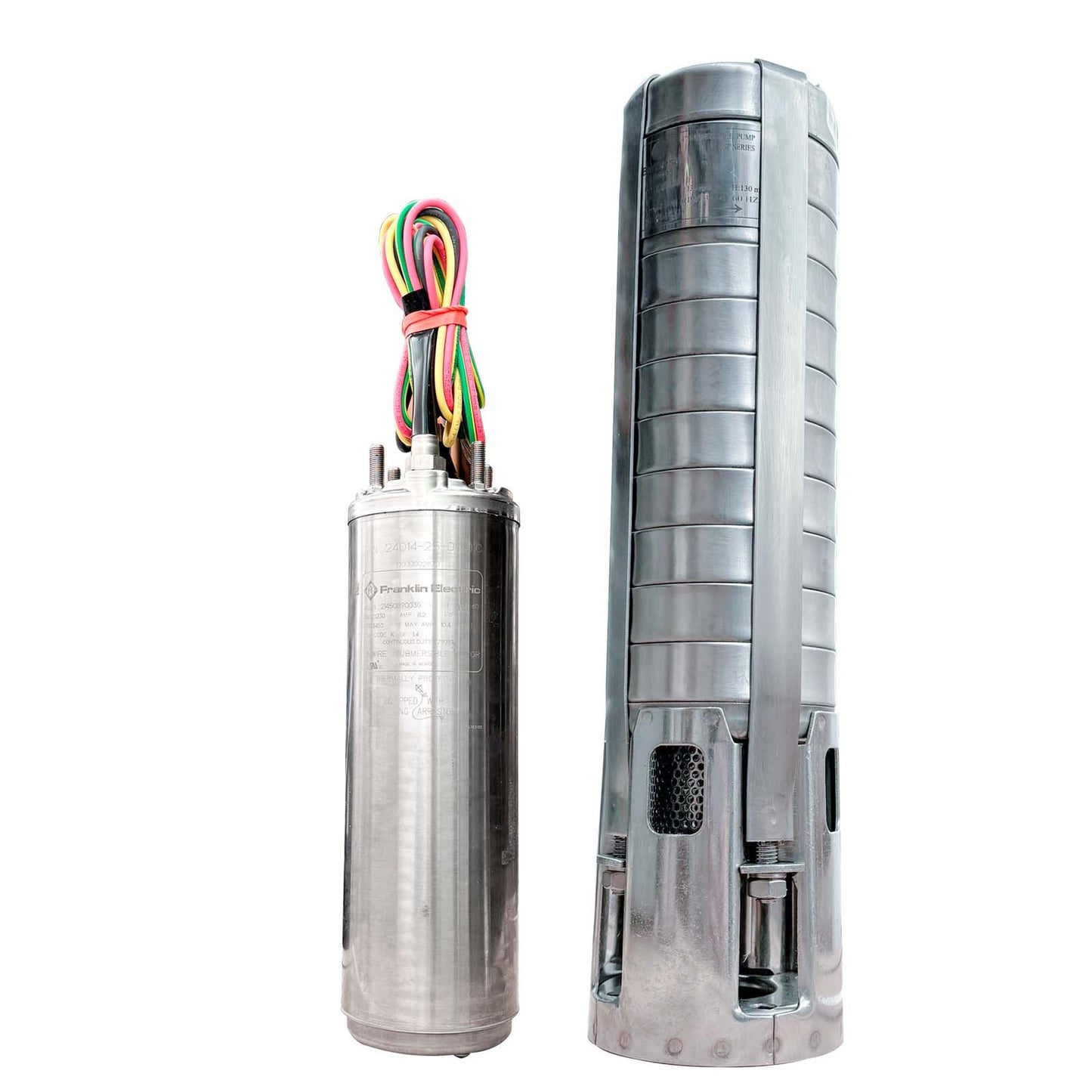 BOMBA SUMERGIBLE BARNES Y MOTOR FRANKLIN 3HP 220V 3F DESC 2" 75GPM
