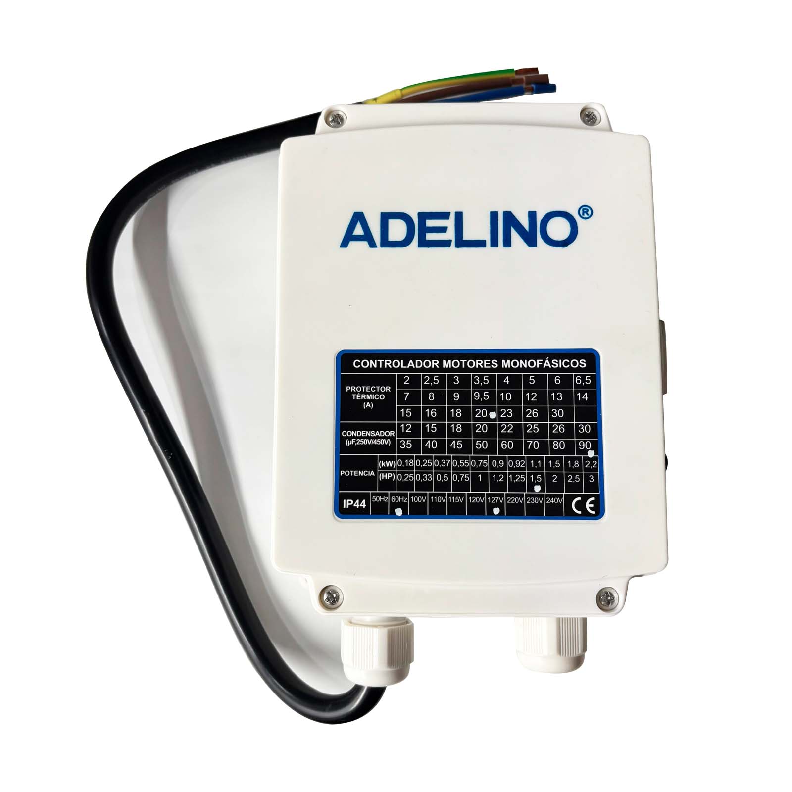 CAJA DE CONTROL ADELINO 4SGM 1.5 HP 127V
