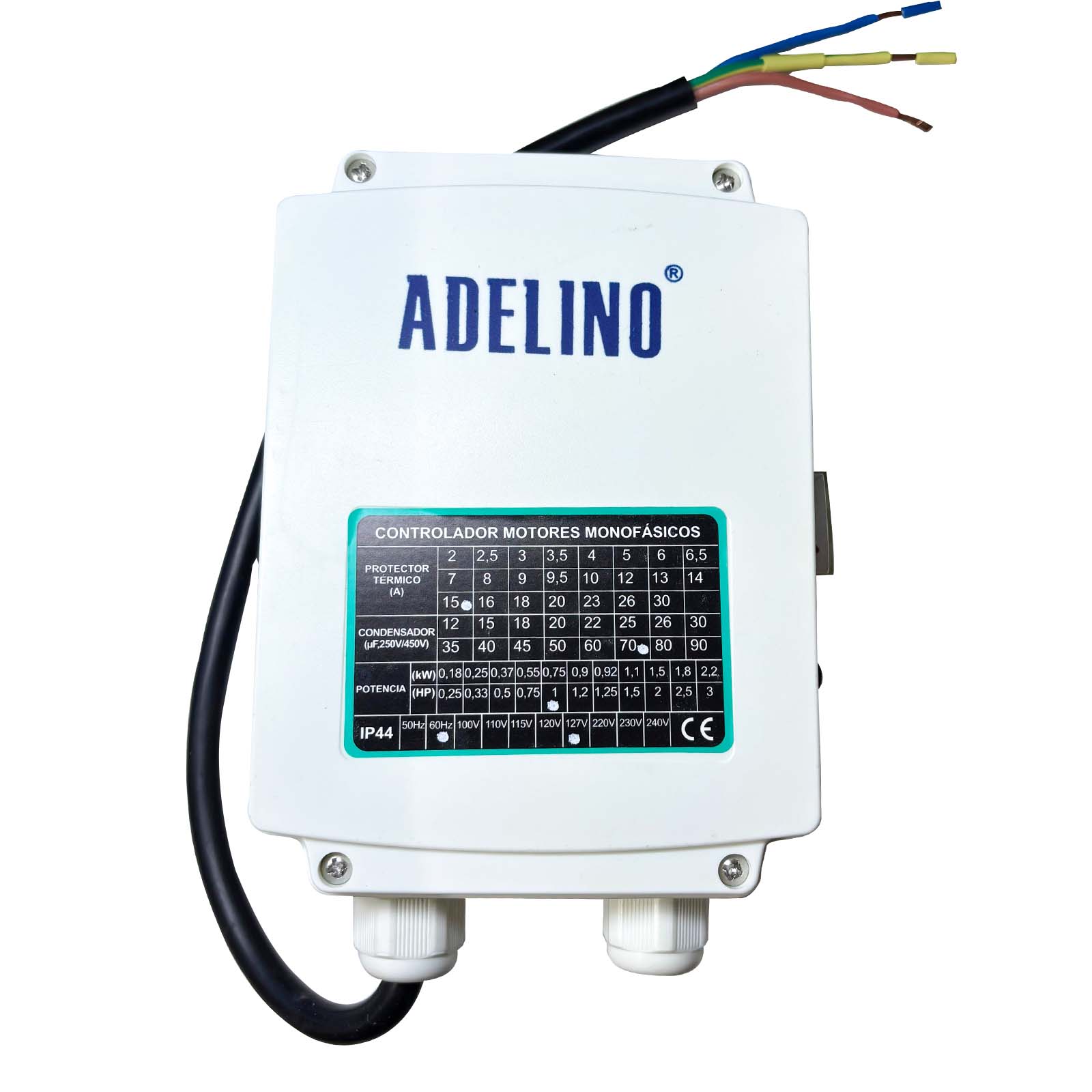 CAJA DE CONTROL ADELINO 4SGM 1 HP 127V
