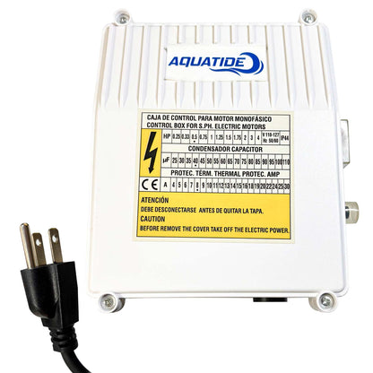 CAJA DE CONTROL AQUATIDE 3SDM 0.5 HP 127V
