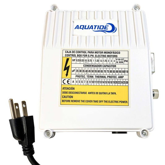CAJA DE CONTROL AQUATIDE 3SDM 0.5 HP 127V
