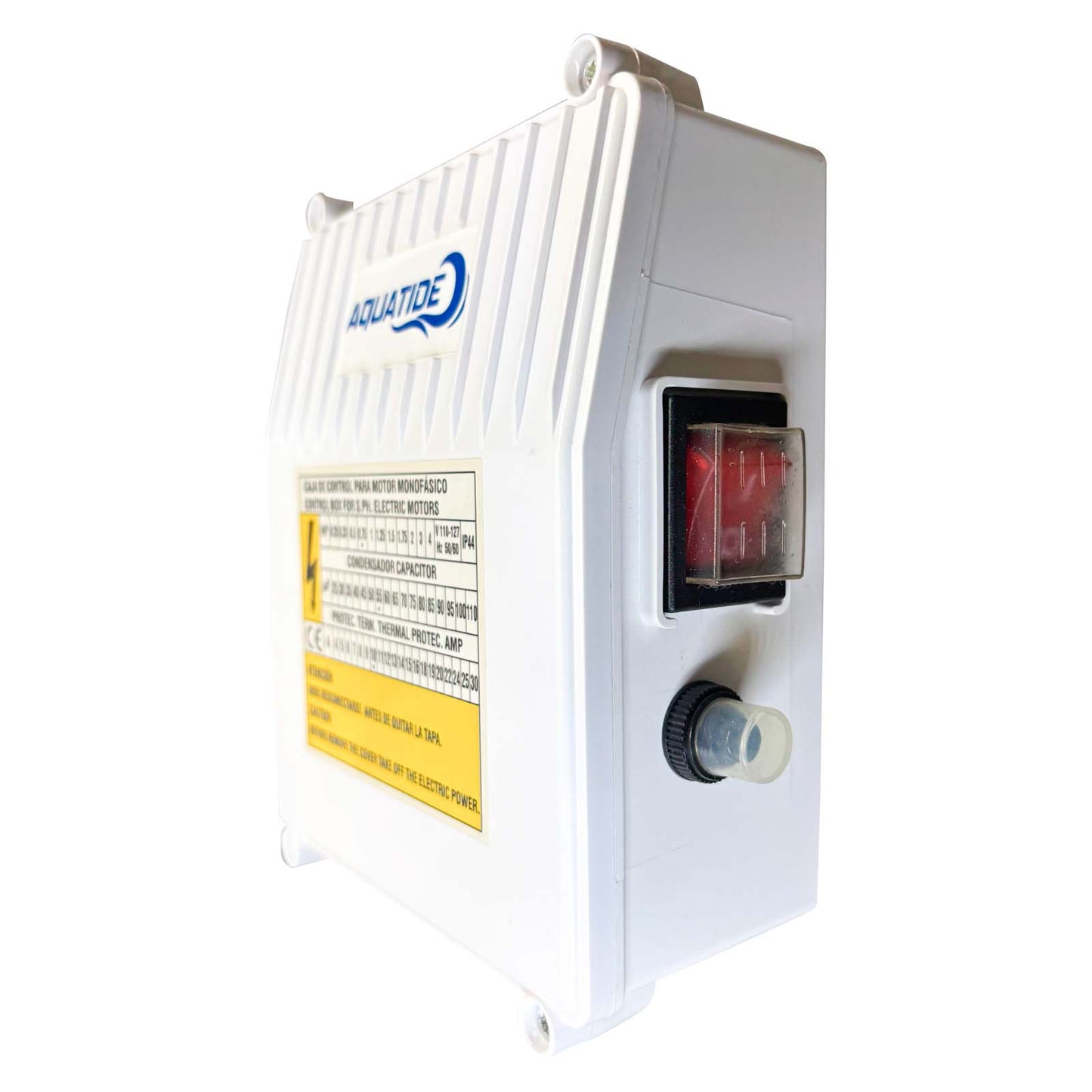 CAJA DE CONTROL AQUATIDE 3/4HP 127V
