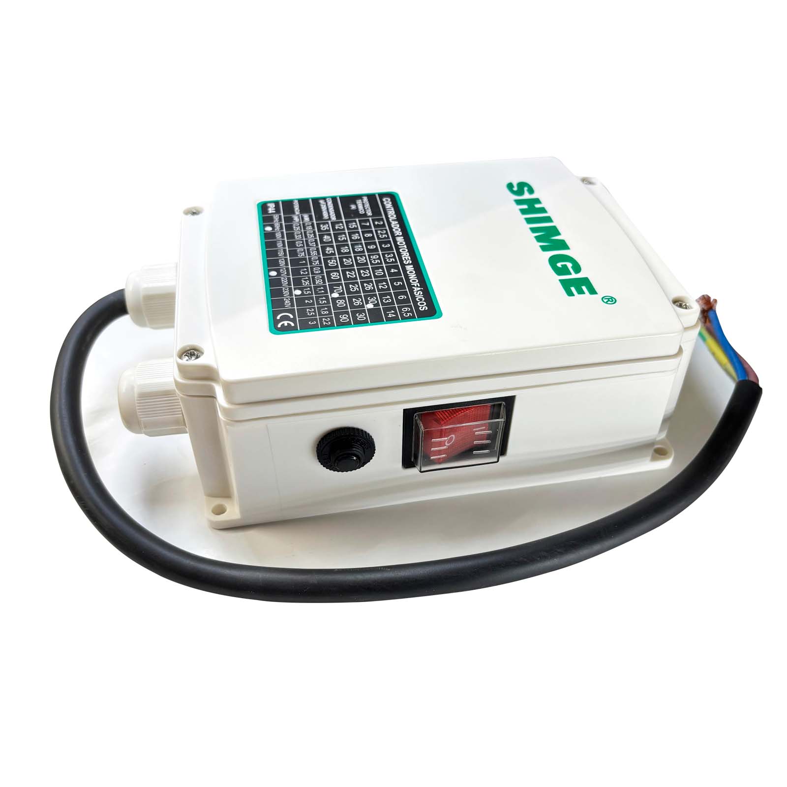 CAJA DE CONTROL SHIMGE 1.5 HP 127V
