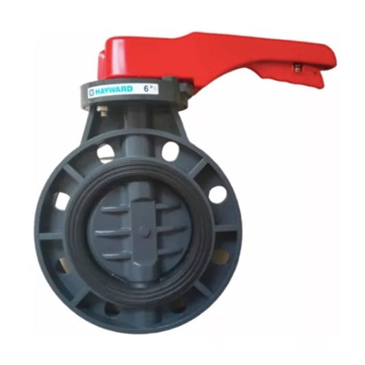 VALVULA MARIPOSA HAYWARD 6" PVC