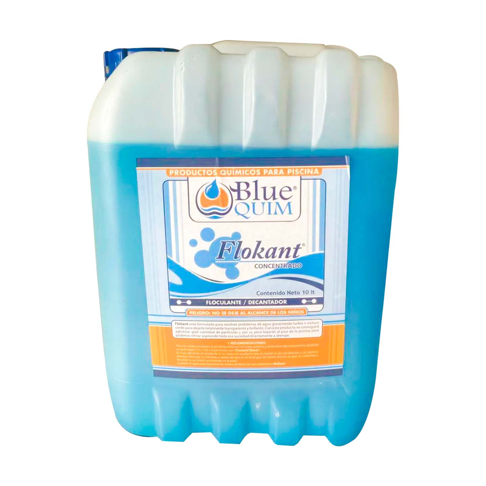 FLOCULANTE / DECANTADOR BLUE QUIM 10 LITROS