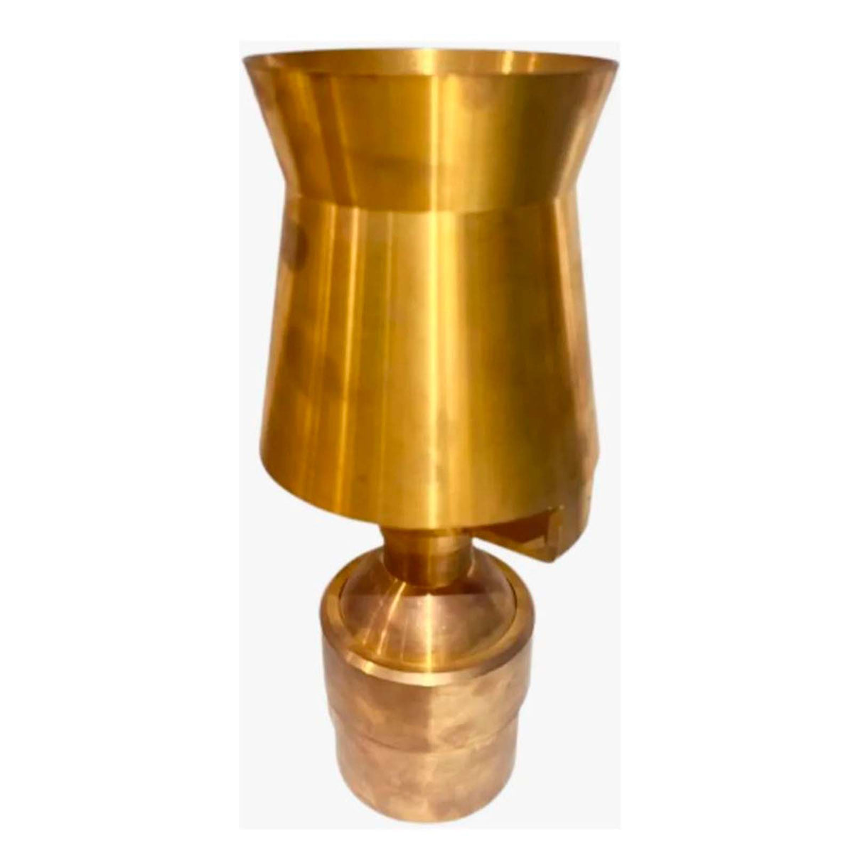 KIT DE REFLECTOR BLANCO FRIO 60W Y BOQUILLA ITALIA 3" EN BRONCE

