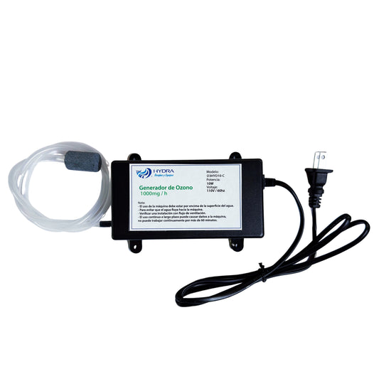 GENERADOR DE OZONO 1GR/HR 115V DE PLÁSTICO