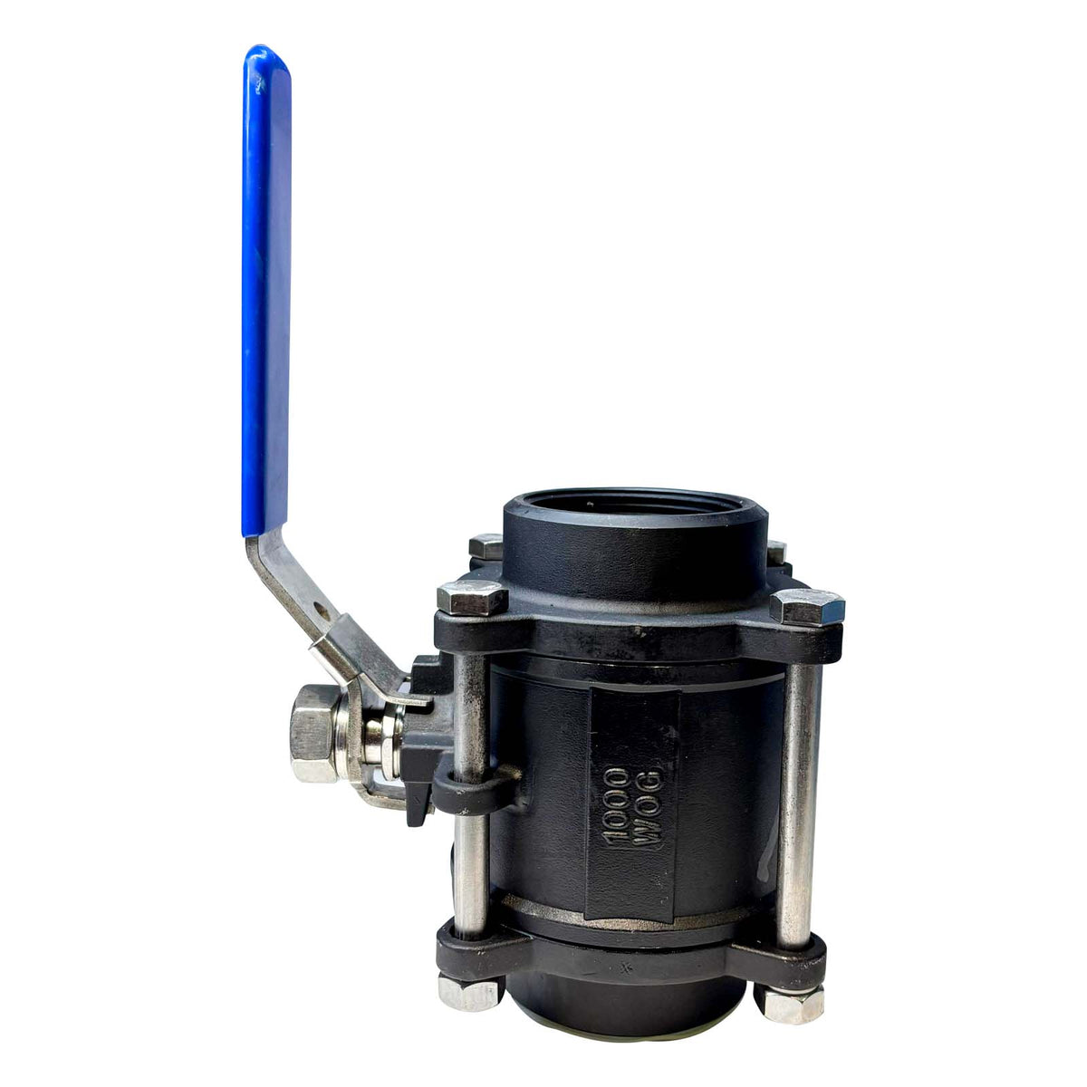 VALVULA BOLA ACERO AL CARBON 2.5" TRIVECA
