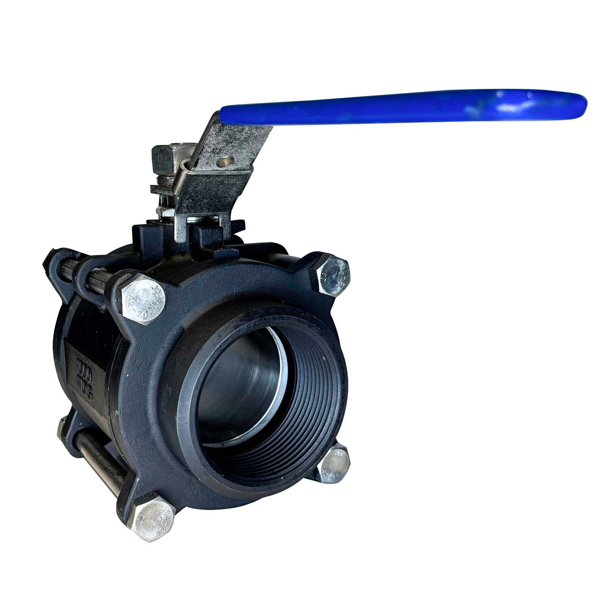 VALVULA BOLA ACERO AL CARBON 2" TRIVECA

