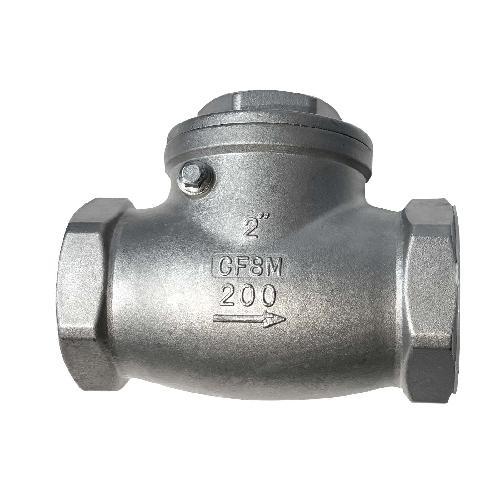 VALVULA CHECK (RETENSION) 2" ACERO INOXIDABLE SWING CHECK VALVE
