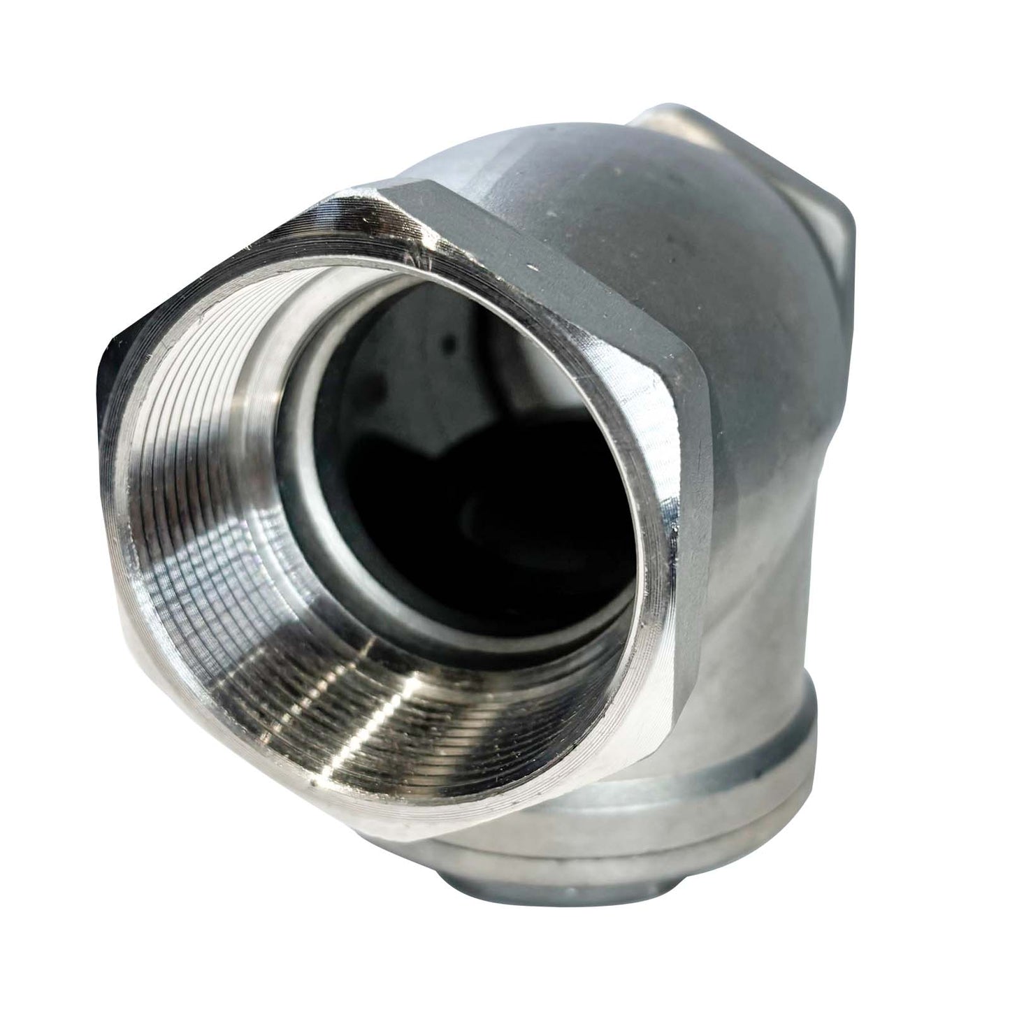 VALVULA CHECK (RETENSION) 2" ACERO INOXIDABLE SWING CHECK VALVE