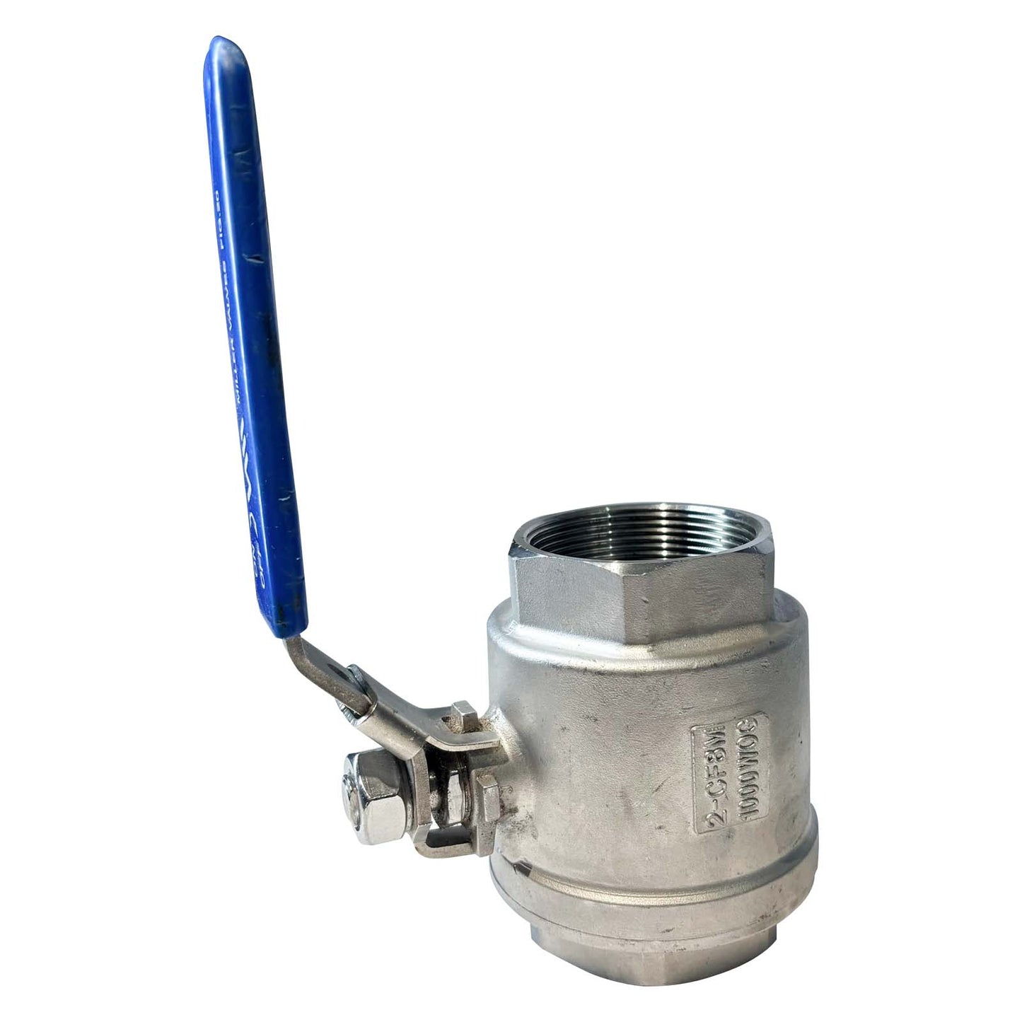 VALVULA ESFERA TECSOL 3" ACERO INOXIDABLE 220 PSI