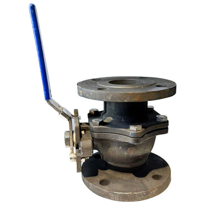 VALVULA TRIBECA BRIDADA ACERO AL CARBON 2.5" 150PSI