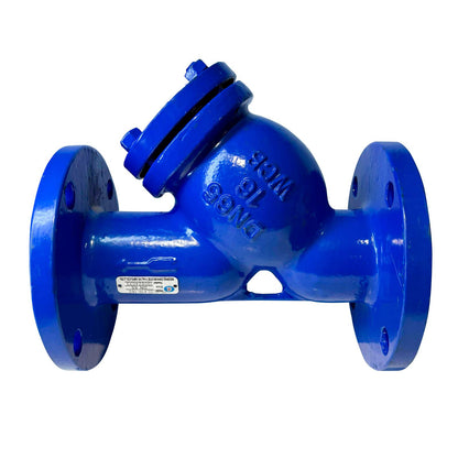 FILTRO TIPO "Y" BRIDADO 2.5" HIERRO DUCTIL ACERO INOXIDABLE TRIVECA