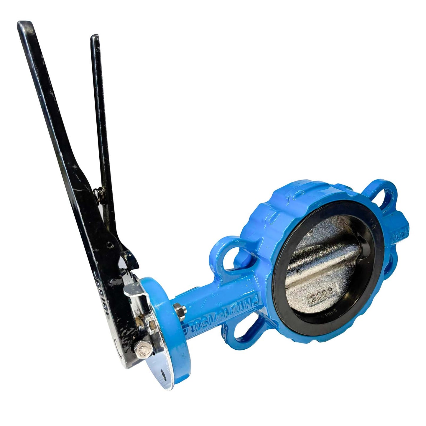 VALVULA MARIPOSA 6" COMPUERTA AC. INOX HIERRO DUCTIL