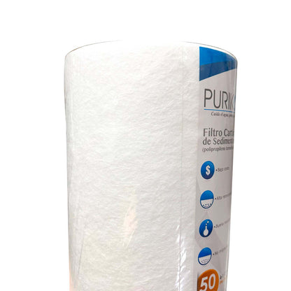 FILTRO POLIPROPILENO PURIKOR 2.5X20X50