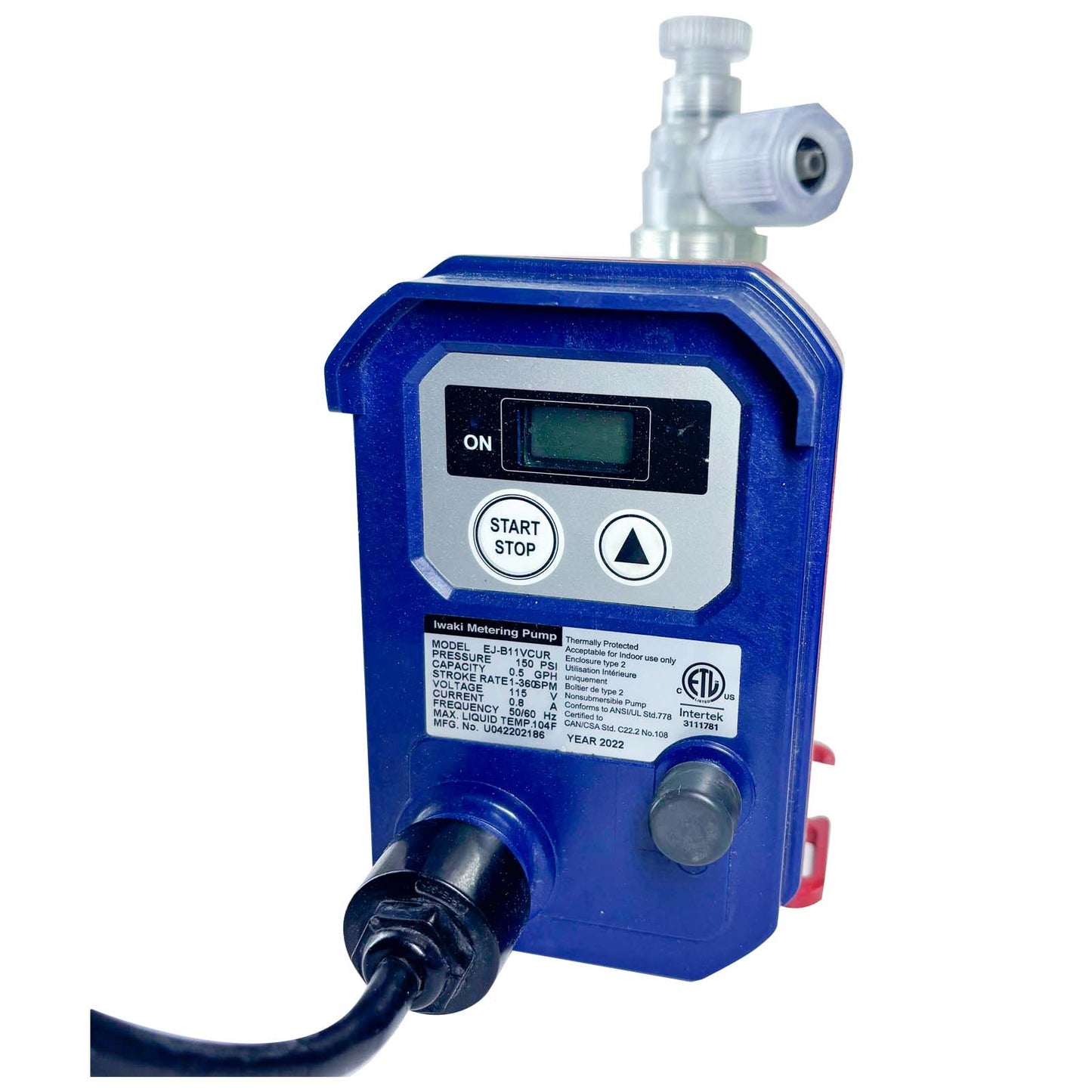 DOSIFICADORA IWAKI 0.5GPM 150 PSI 115V 0.8A