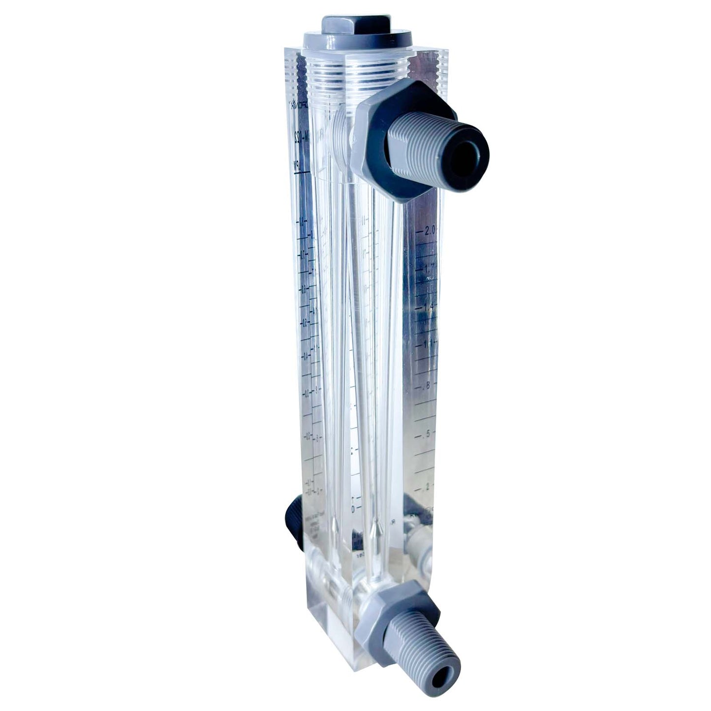 ROTAMETRO HYDRONIX 0.2-2 GPM CON REGULADOR