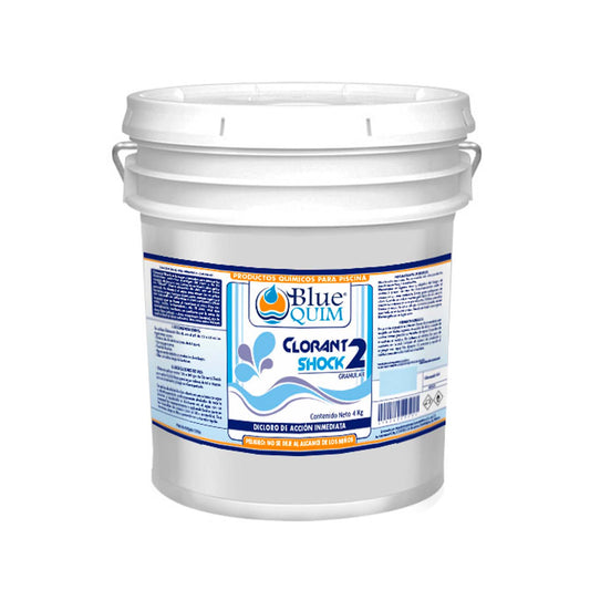 DICLORO SHOCK BLUE QUIM  4 KILOS