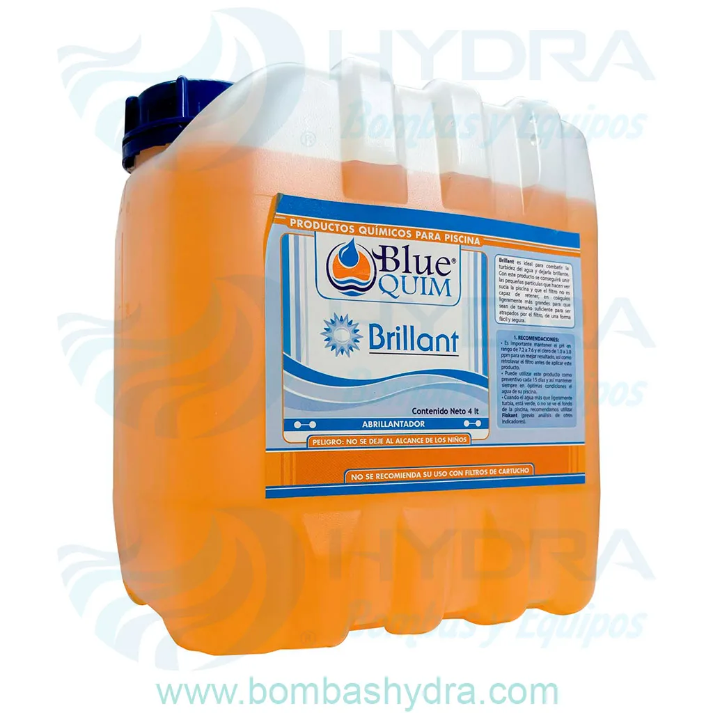 ABRILLANTADOR BLUE QUIM 4 LITROS LATERAL