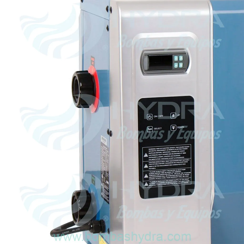 BOMBA DE CALOR HIDROCONTROL 24,000 BTUS 230V CONTROLES