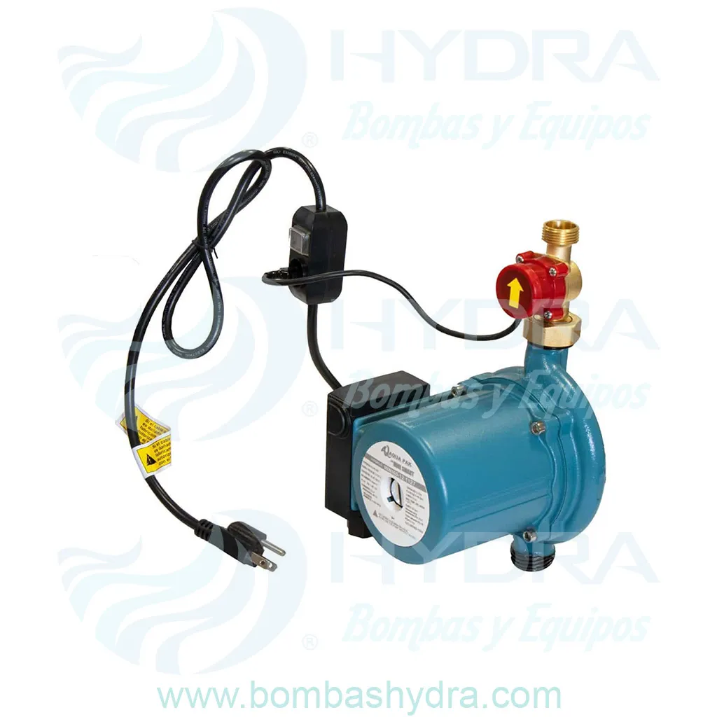 BOMBA PRESURIZADORA DE PASO AQUAPAK 2.5 BAÑOS 110V LATERAL