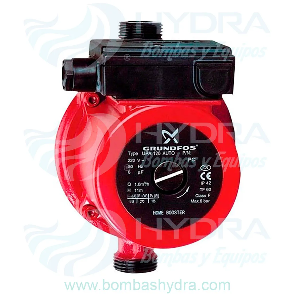 BOMBA PRESURIZADORA DE PASO GRUNDFOS 2.5 BAÑOS 110V