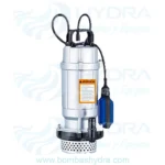 BOMBA SUMERGIBLE AQUATIDE 1 HP 110V CFLOTADOR