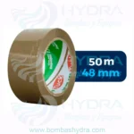 CHAROLA 6 PZS CINTAS CANELA ADHESIVO HOT-MELT USO INDUSTRIAL 48MM X 150MTS