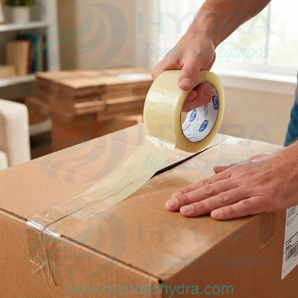 CHAROLA 6 PZS CINTAS TRANSPARENTE ADHESIVO ACRÍLICO USO COMERCIAL 48MM X 150MTS USO